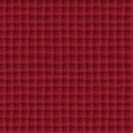 Autumn Breeze - Rambling Plaid Red