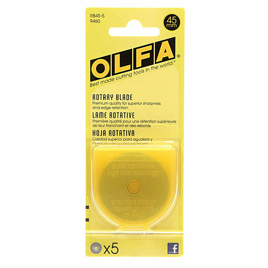 45mm Olfa Rotary Blade Refill 5pk