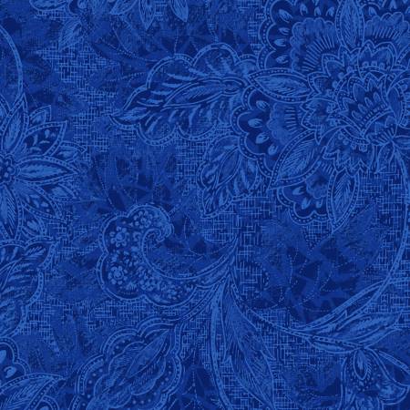 Shadows - Jacquard Royal 118in Wide