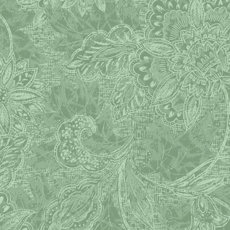 Shadows - Jacquard Sage 118in Wide