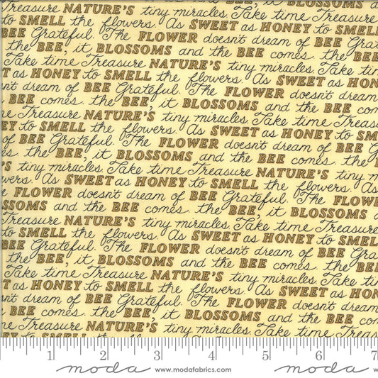 Bee Grateful  - Honey Yellow