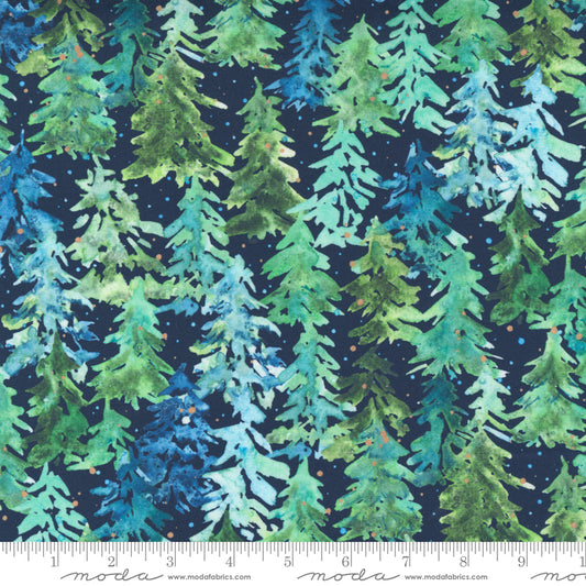 Navy - Starflower Christmas