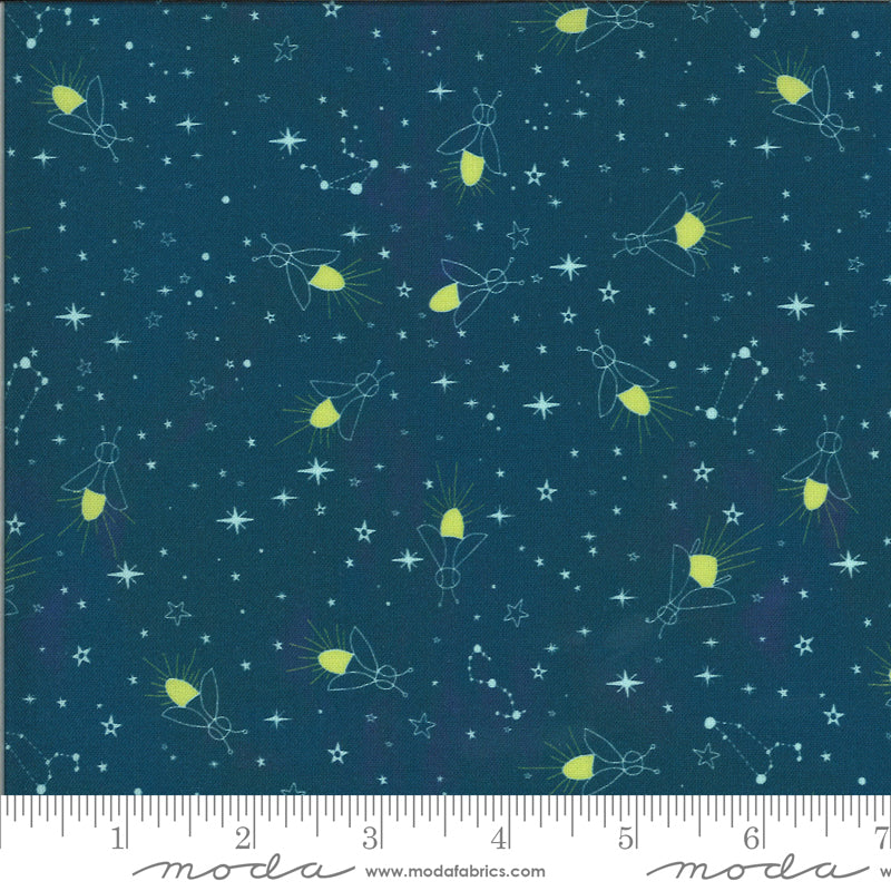 Lakeside Story Sailcloth - Lightning Bugs