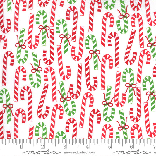 Merry and Bright Winter White Candy Canes