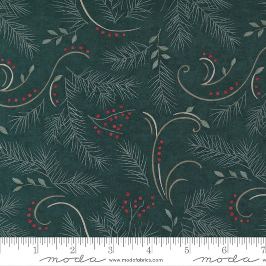 Warm Winter Wishes Spruce Green by Moda
