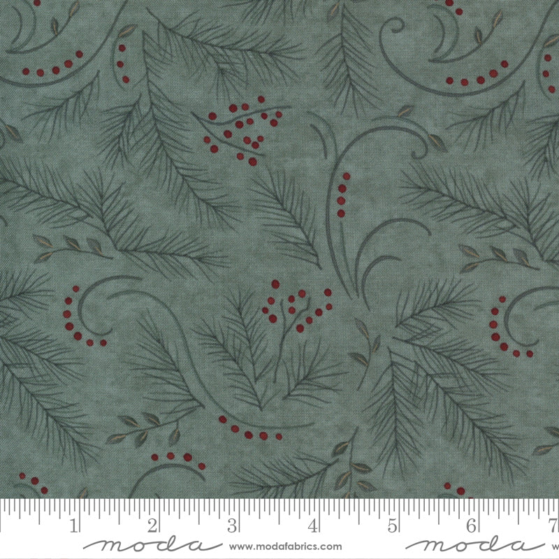 Warm Winter Wishes Sage by Moda