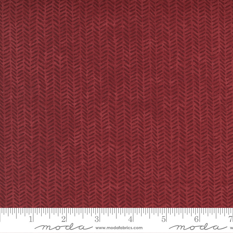 Warm Winter Wishes Deep Red by Moda