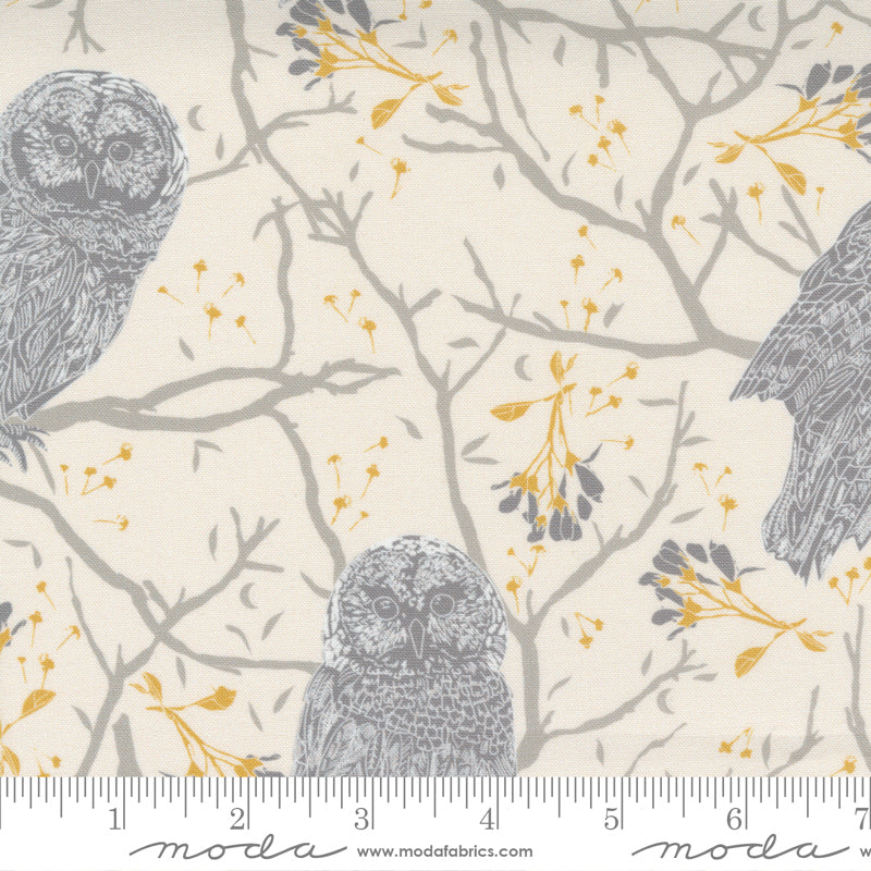 Through The Woods Ivory by Moda