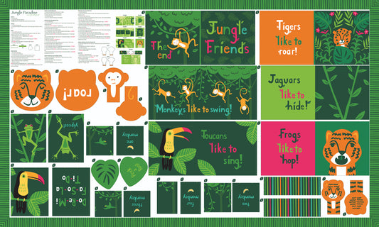 Jungle Paradise by Moda - Multi