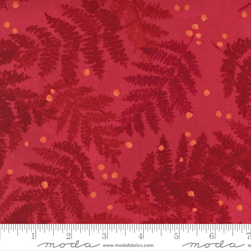 Carolina Lilies Ruby by Moda