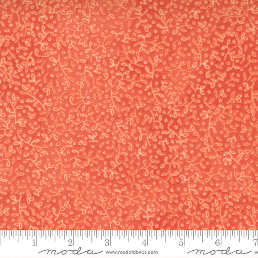 Carolina Lilies Coral by Moda