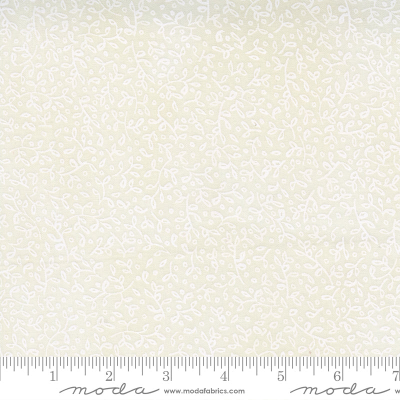 Carolina Lilies Cream by Moda
