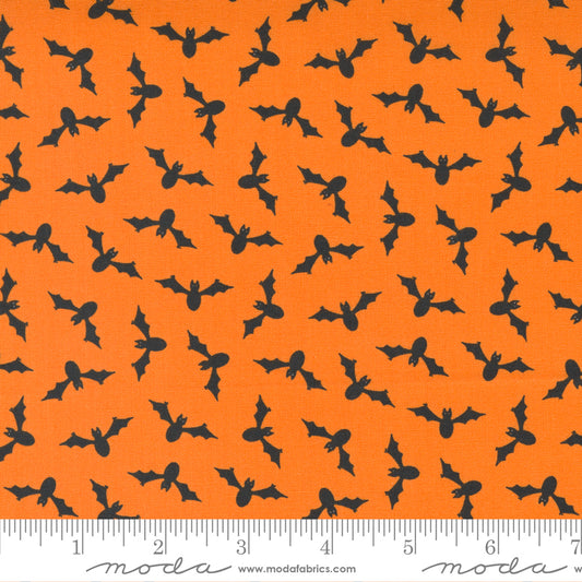 Too Cute To Spook -  Orange with Bats