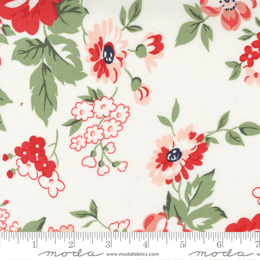Dwell Cottage Cream Red