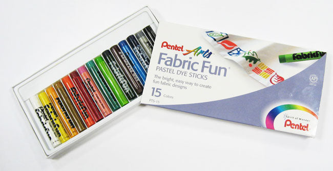 Fabric Fun Pastel Dye Sticks 15ct
