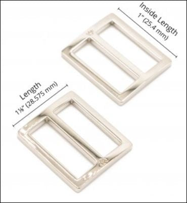 Two - 1" Widemouth Sliders