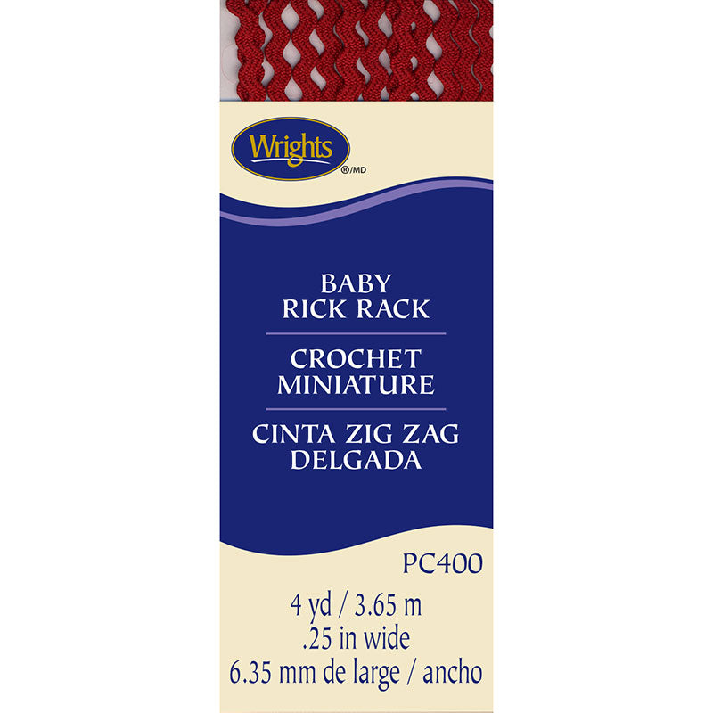 Rick Rack - Baby  - Red