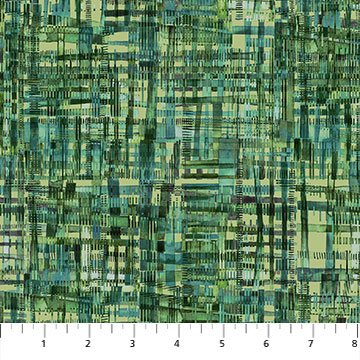 Passion by Northcott - Green Weave