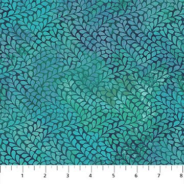 Passion by Northcott - Teal Petal