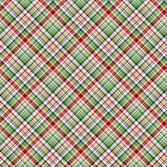 Christmas Traditions White Multi 24554-10