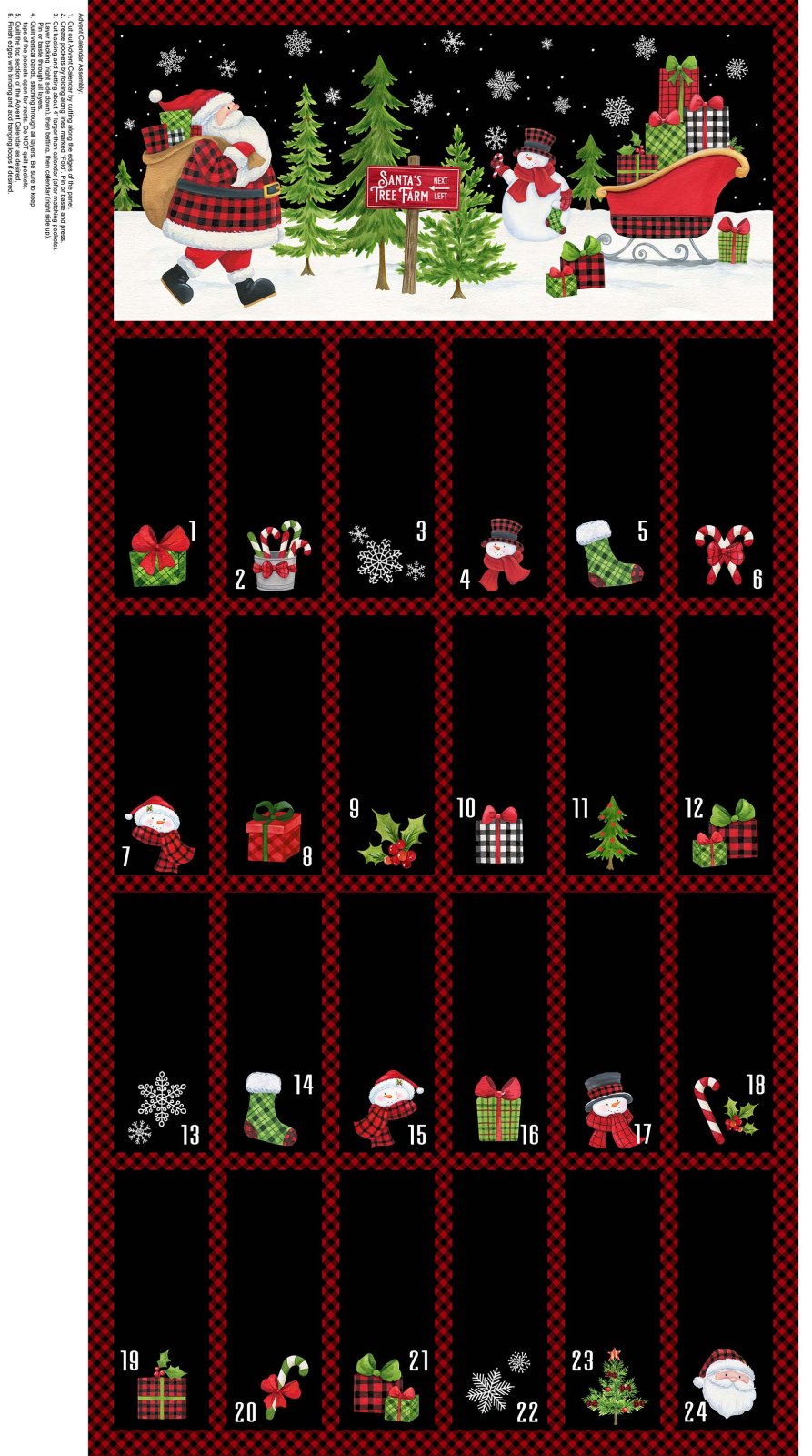 Santa's Tree Farm - Advent Calendar 24731-99