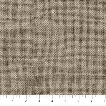 White Linen Christmas - Brown 25433-30