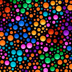 CARNIVALE - Multi Dots 1649-26374-JX - QT Fabrics