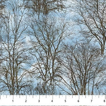 Naturescapes Solitude - Trees (Blue Multi)
