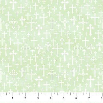 Spring Awakening - Pale Green Mini Cross