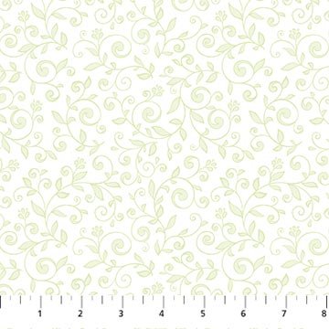 Spring Awakening - White/Green Scroll