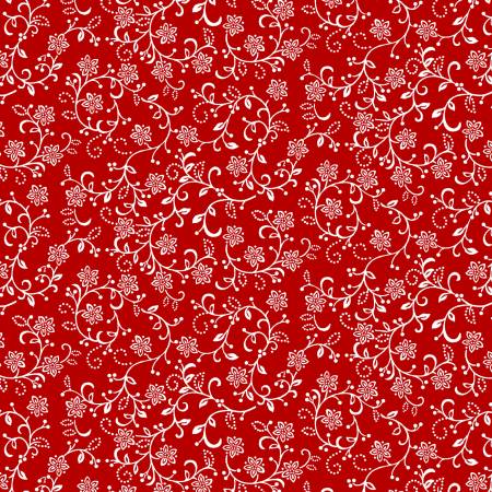 Scarlett Stitches - Red Tiny Vines