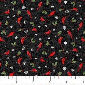 Beary Merry Christmas - Cardinal Toss (Black Multi)