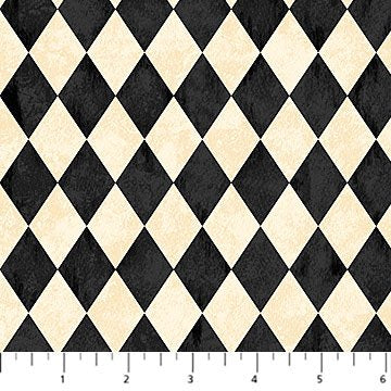 Hallow's Eve - Harlequin (Cream Black)