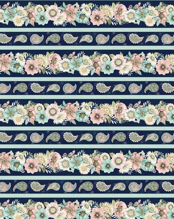 Blissful -Repeating Stripe Multi - 3017-27643-743