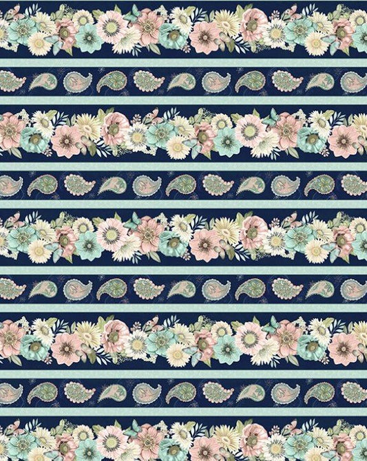 Blissful -Repeating Stripe Multi - 3017-27643-743