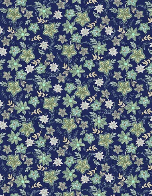 Blissful - Graphic Floral Navy 3017-27647-475