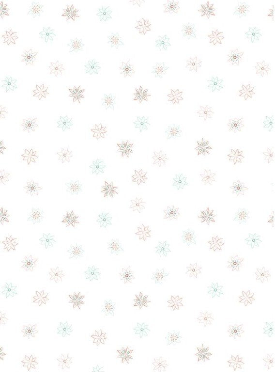 Blissful -   Floral Foulard White - 3017-27649-134