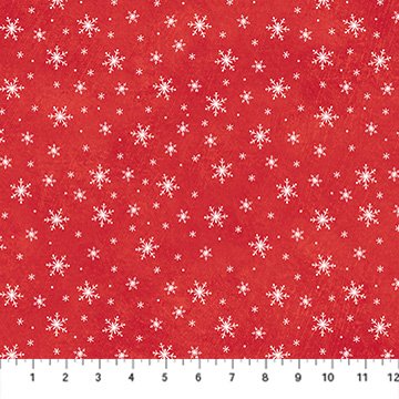 Holly Jolly - Snowflake Red