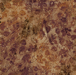 FLOURISH - STUCCO LEAF BLENDER Brown 16649-29336-A - QT Fabrics
