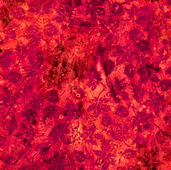 FLOURISH - STUCCO LEAF BLENDER Red - 1649-29336-R - QT Fabrics