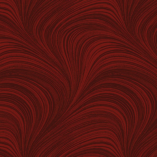 Wave Texture - Dark Red