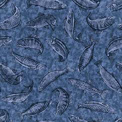 Fish Tails - Fish Blender Blue
