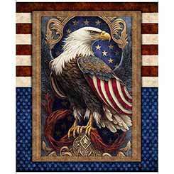 American Spirit - Patriotic Eagle Panel