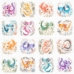 QT Cuties 2 - Axolotl Vignettes