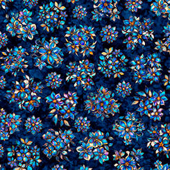 MOSAIC BLOOMS - TOSSED FLORAL