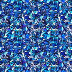 MOSAIC BLOOMS - Blue MOSAIC BLENDER