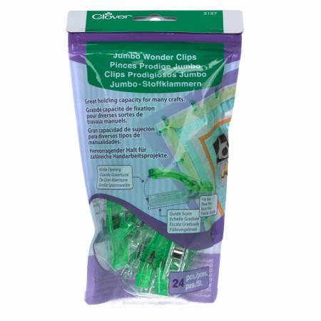 Jumbo Wonder Clips 24pcs