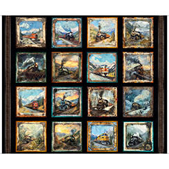 STEAM & STEEL - Train Picture Patches