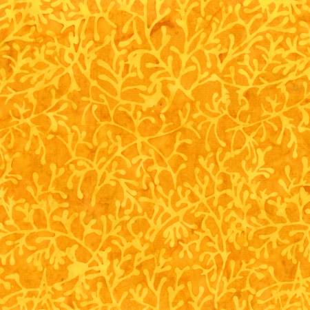 Goldenrod Branches Batik