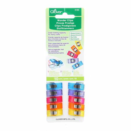 Wonder Clips - 10ct Assorted Colors